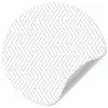 Grafisch - Patroon - Modern - Stippen Wandcirkel behangsticker klein 186 -3d