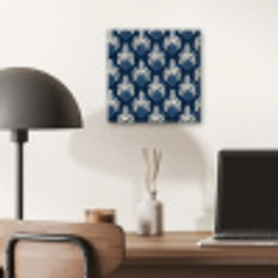 Modern - Patroon - Blauw aluminium wit klein 46 -sfeer5