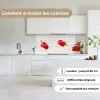 Splash - Groente - Rood keuken achterwand 2 middel -sfeer4_FR