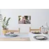 Ochtendjas - Krulspelden - Roze Muursticker klein -eettafel