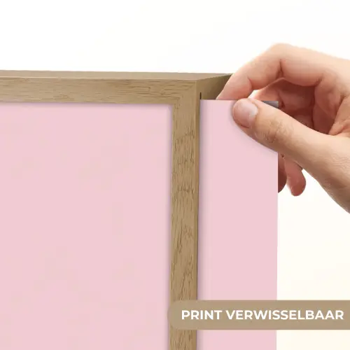 Blah - Bliksem - Roze Light Box met batterij (Wandlamp) middel -USP_websiteprintNL