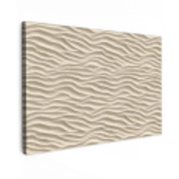 Zand - Golven - Beige canvas 2cm klein 34 -z3d