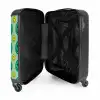 All smiles groen NBS - Handbagage koffer - Unisex middel -binnenkant