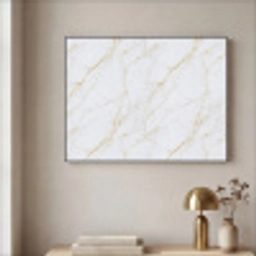 Wit - Marmer - Goud - Luxueus Textielframe zwart klein 947 -sfeer2