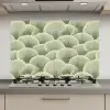 Waaier - Blad - Groen keuken achterwand spatscherm klein 900 -3d_website