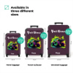 Neon Wheels NBS - Handbagage koffer - Kinderen Unisex middel zzzzzzVergelijking_3EN
