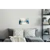 Bos - Winter - Natuur - Abstract - Sneeuw Muursticker klein -slaapkamer