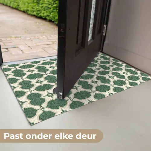 Tegel - Klassiek - Groen Deurmat klein 898 -USP_NL