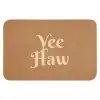 Yee haw - Bruin - Minimalistisch Badmat klein -3d