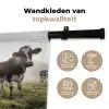 Koeien - Licht - Gras - Dieren Wandkleed katoen klein -sfeer2