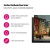 Kerstsfeer - Stadsplein - Kleurrijk Inductie beschermer vinyl 3mm klein -wsfeer2_website