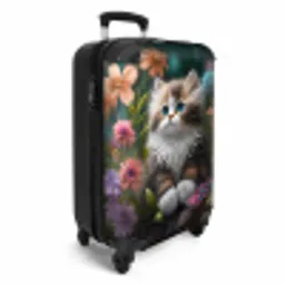 Snoezige Sjakie NBS - Handbagage koffer - Unisex middel -productfoto_3d