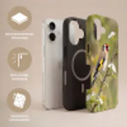 Putter - Bloesem - Lente - Natuur - Kleurrijk Toughcase MagSafe Apple iPhone 17 klein -USP_Lagen_NL