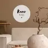 Knus plekje - Quotes - Tekst - Thuis Wandcirkel behangsticker klein -sfeer1