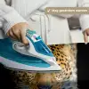Luipaard - Dieren - Portret - Wilde dieren - Zwart Wandkleed katoen klein -sfeer9