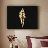 Ijs - Goud - Zwart - Eten Textielframe zwart klein -sfeer1