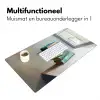 Stapel - Boeken - Groen - Daglicht Muismat XXL klein -sfeer4