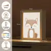 Vos - Dier - Bosdieren Light Box met kabel klein -USP_NL