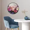 Bloemen - Kleurrijk - Bloei Fotolijst rond zonder passe partout klein -sfeer2