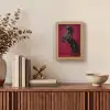 Hengst - Steigert - Rood Light Box met kabel (Tafellamp) klein -sfeer2