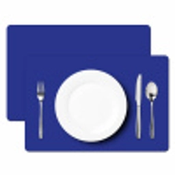 Blauw - Effen kleur - Donkerblauw Placemat vinyl groot 368 -zzsfeer2_Kitchenyeah-website