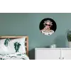 Verjaardag - Krulspeld - Oma Wandcirkel aluminium klein -slaapkamer