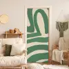 Groen - Kunst - Abstract deurposter klein -sfeer2