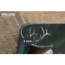 Edelhert - Gewei - Schildering - Rustiek Placemat vinyl groot -closeup