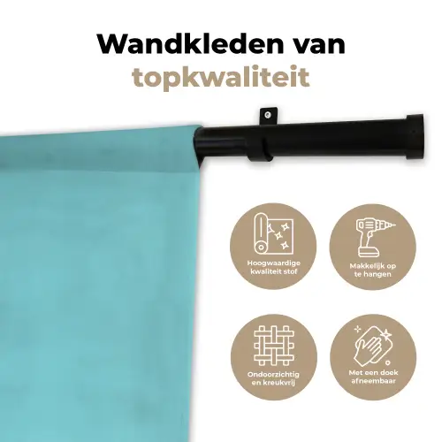 Papegaai - Koksmuts - Grappig - Vogel Wandkleed katoen klein -sfeer2