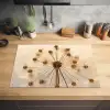 Gouden Sierlijkheid van de Paardenbloem Inductie beschermer vinyl 3mm klein -sfeer5