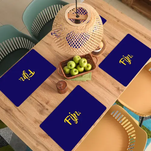 Blauw - Geel - Fijn Placemat vinyl groot -zzsfeer5_Kitchenyeah-website