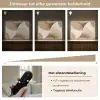 Retro - Geometrische lagen - Aardetinten Light Box met batterij (Wandlamp) middel -USP_dimbaarNL