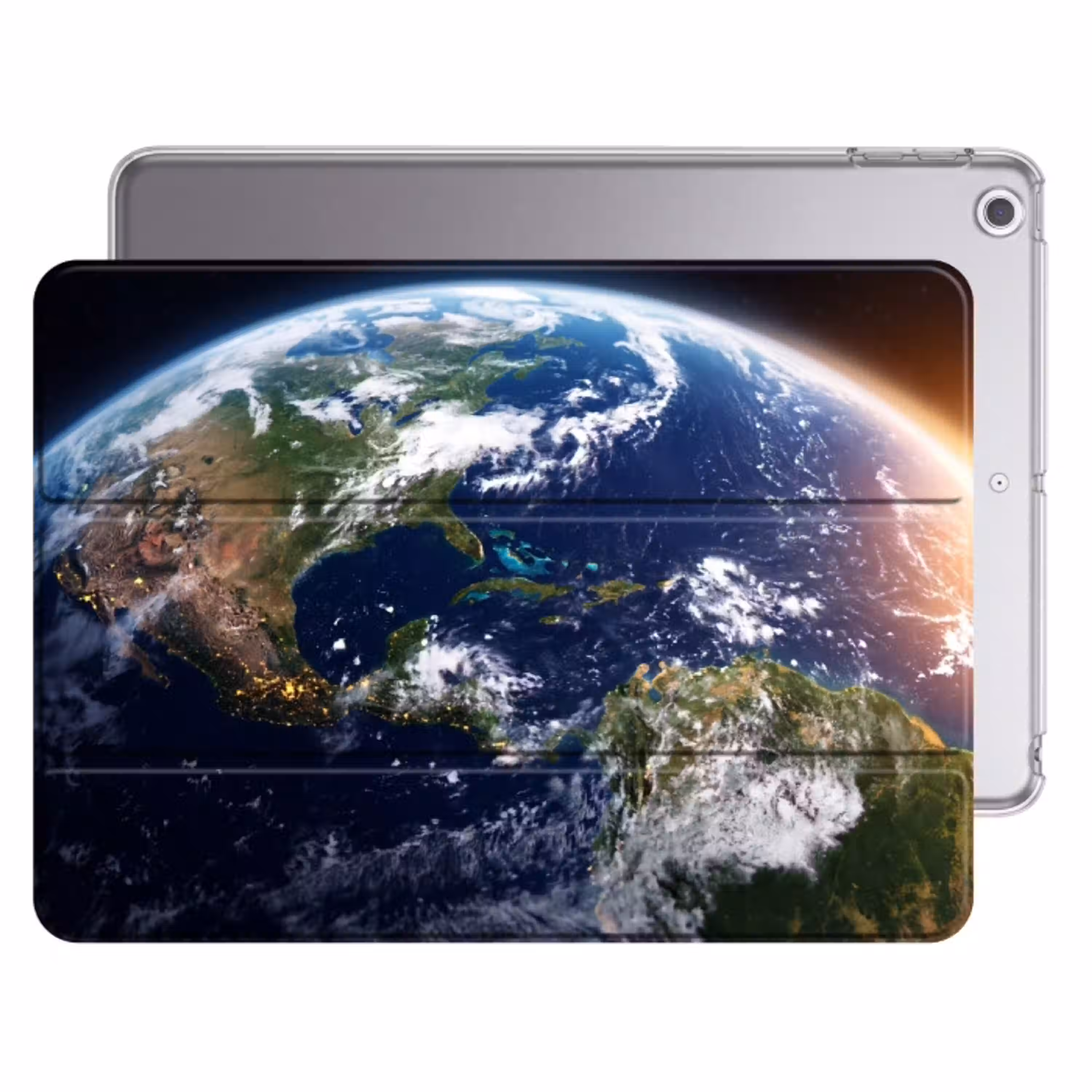 Planeet - Ruimte - Kosmos Apple iPad 2017 middel -threedimensional_3d_global