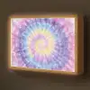 Spiraal - Tie dye - Pasteltinten Light Box met batterij (Wandlamp kind) middel -z3d_website