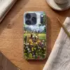 Ezels - Bloemen - Zomers Telefoonhoesje iPhone 17 Pro klein -sfeer1