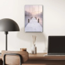 Steiger - Meer - Mist - Winter - Serene plexiglas 5mm klein -sfeer6