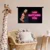 Man - Tekst - Neon Wandkleed katoen klein -wsfeer5_kind