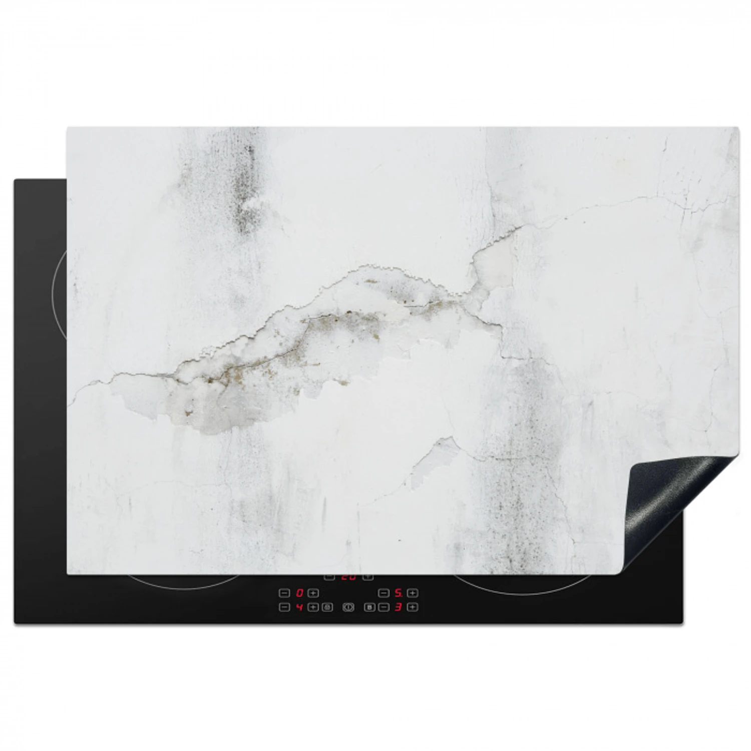 Sporen van Verleden Inductie beschermer vinyl 3mm klein -3d