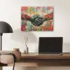 Graffiti - Rozen - Handen - Street art - Banksy PET vilt klein -sfeer5