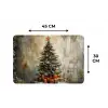 Kerstboom - Vintage - Kerst - Cadeau Placemat vinyl groot -specs