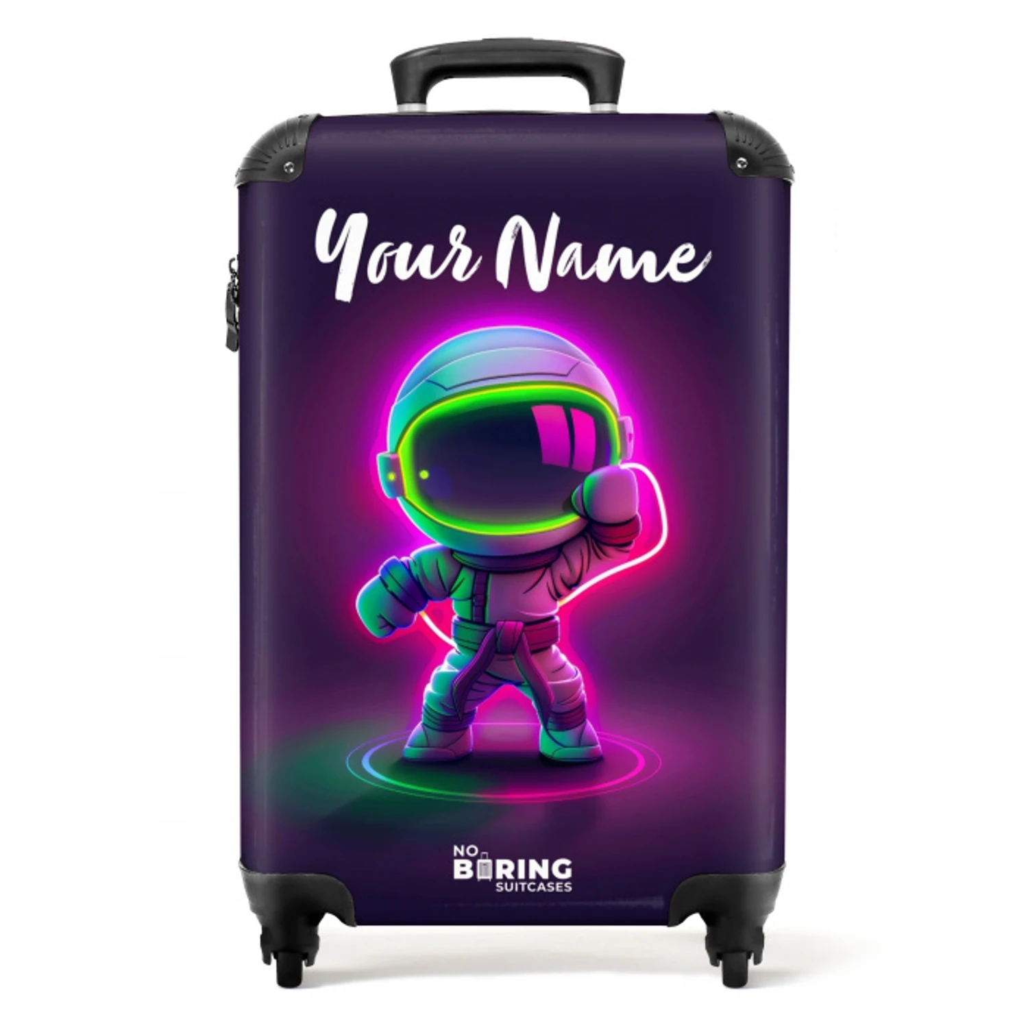 Space karate NBS - Handbagage koffer - Kinderen Unisex middel -productfoto_recht