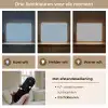 Golven - Ritmisch - Blauw Light Box met batterij (Wandlamp) middel 907 -USP_lichtkleurNL