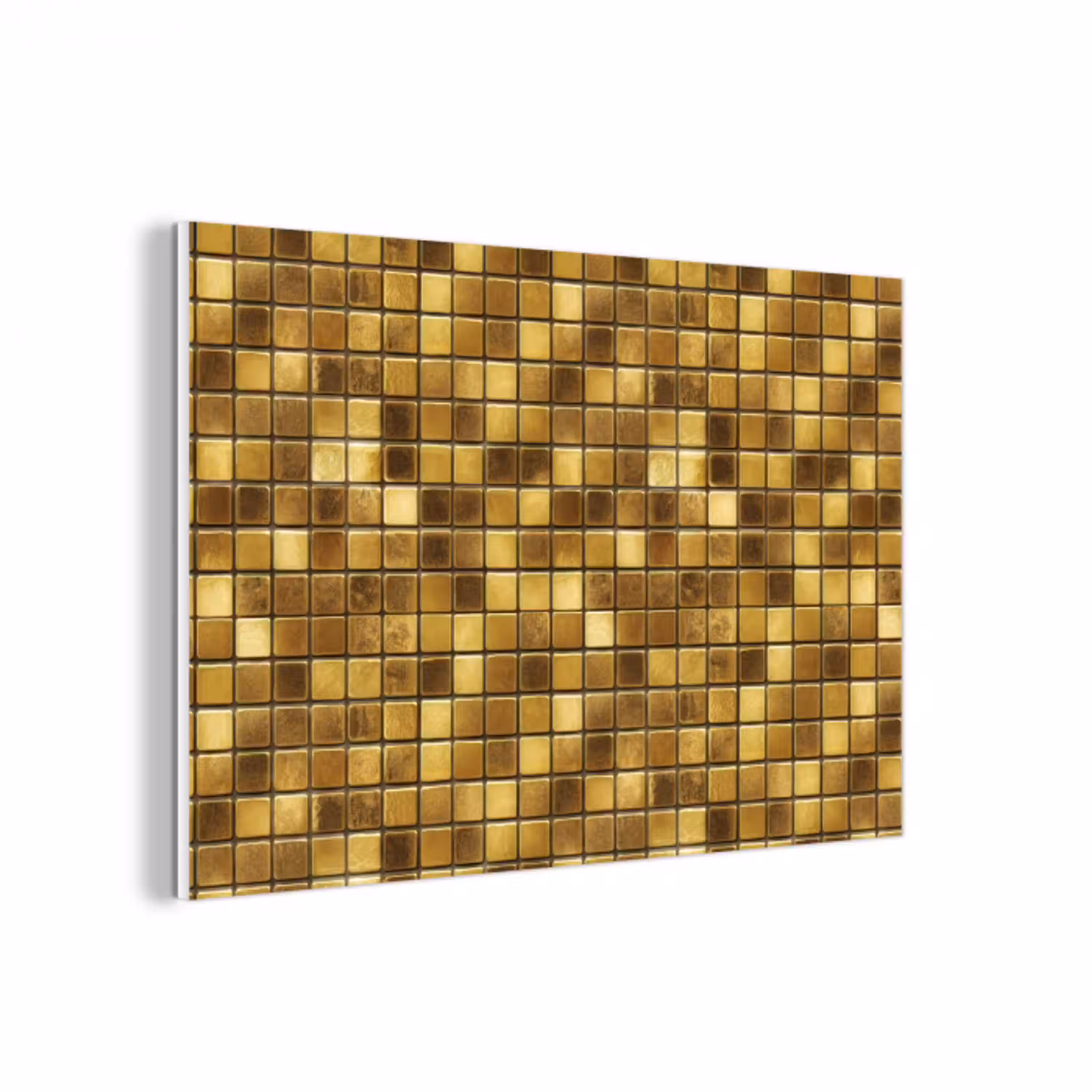 Tegels - Mozaïek - Luxe - Warm Goud forex 5mm xxl 6 -3d