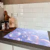 Pastel - Bubbels - Dromerig Inductie beschermer vinyl 3mm klein -sfeer3