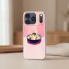 Rijst - Illustratie - Kom - Groente Telefoonhoesje iPhone 17 Pro klein -sfeer2