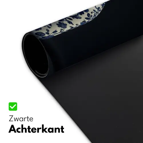 Champagne - Bloemen - Goud - Chique Muismat XXL klein -sfeer2