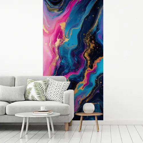 Marmer - Modern - Goud fotobehang vinyl groot -woonkamer