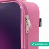 Space karate neon Kinderkoffer - Roze klein -rits_FR