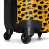 Goudgele panterprint NBS - Handbagage koffer - Kinderen Unisex middel -wiel