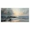 Strand - Zee - Zonsondergang Muismat XXL klein -3d_leeg
